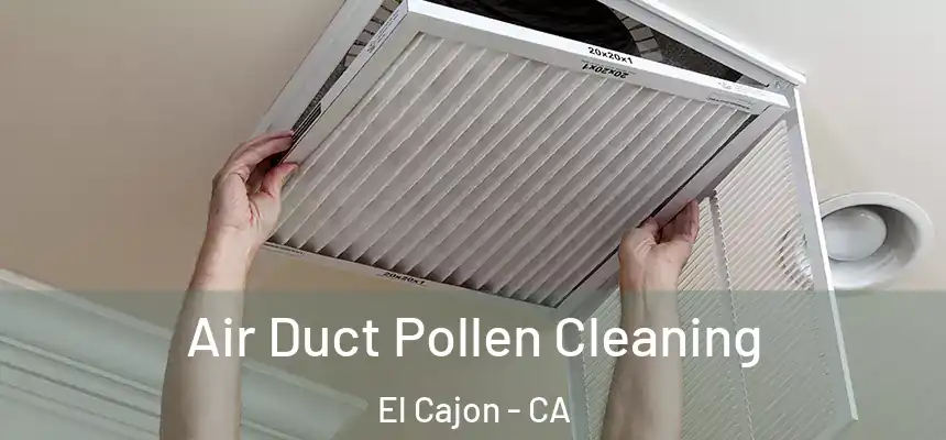 Air Duct Pollen Cleaning El Cajon - CA