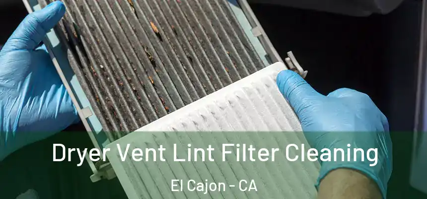  Dryer Vent Lint Filter Cleaning El Cajon - CA