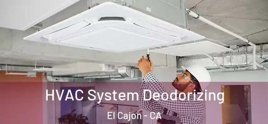  HVAC System Deodorizing El Cajon - CA