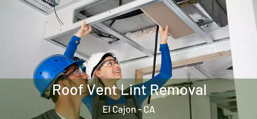  Roof Vent Lint Removal El Cajon - CA